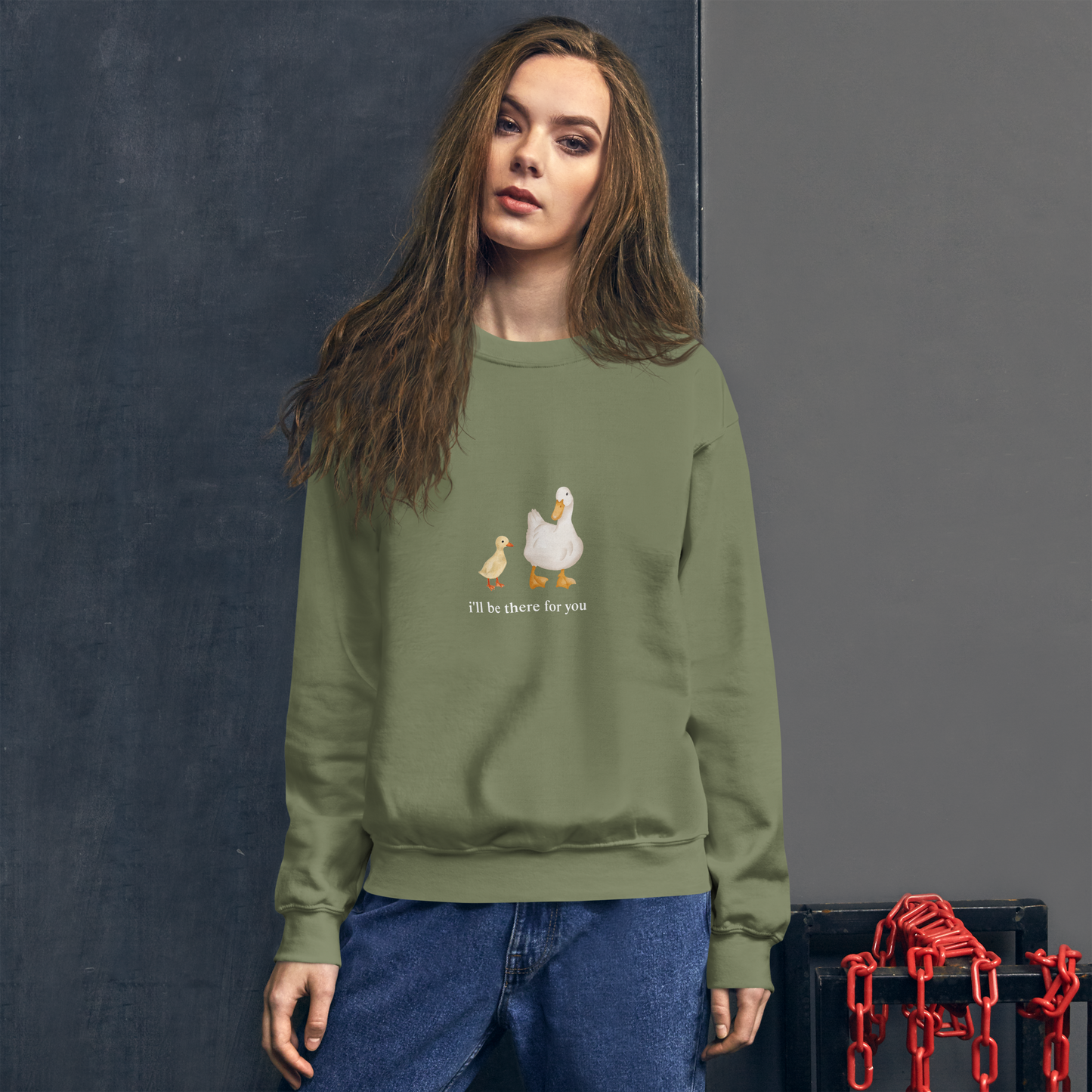 i'LL BE THERE FOR YOU SWEATSHIRT