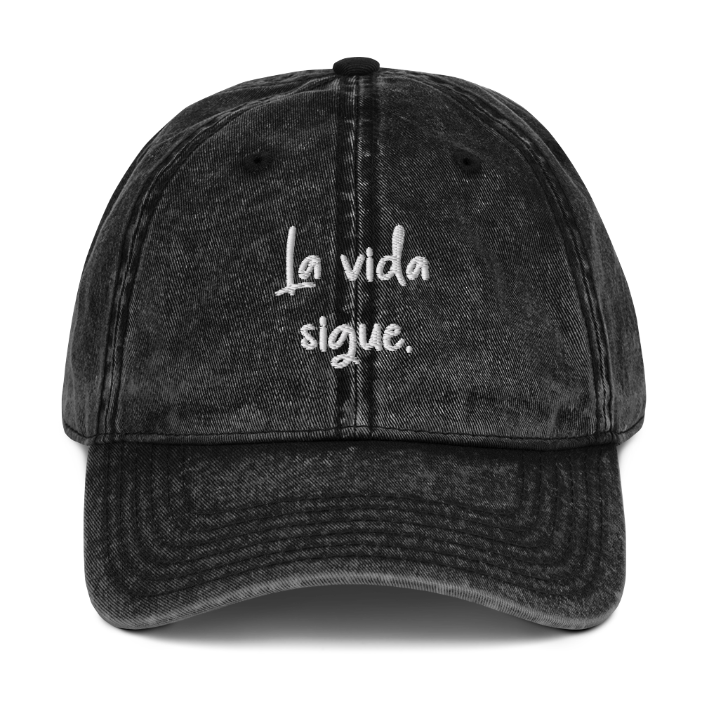 LA ViDA SiGUE (SEMiCOLON) Baseball Cap