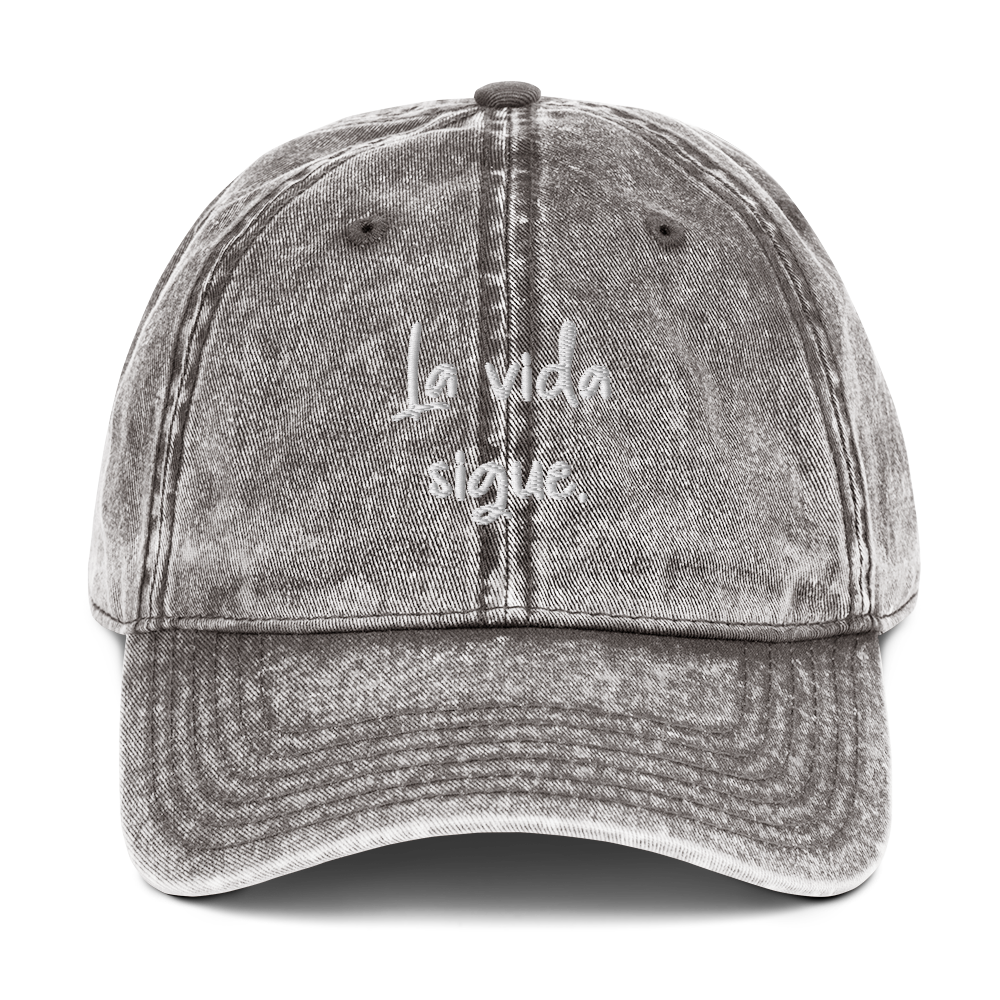 LA ViDA SiGUE (SEMiCOLON) Baseball Cap