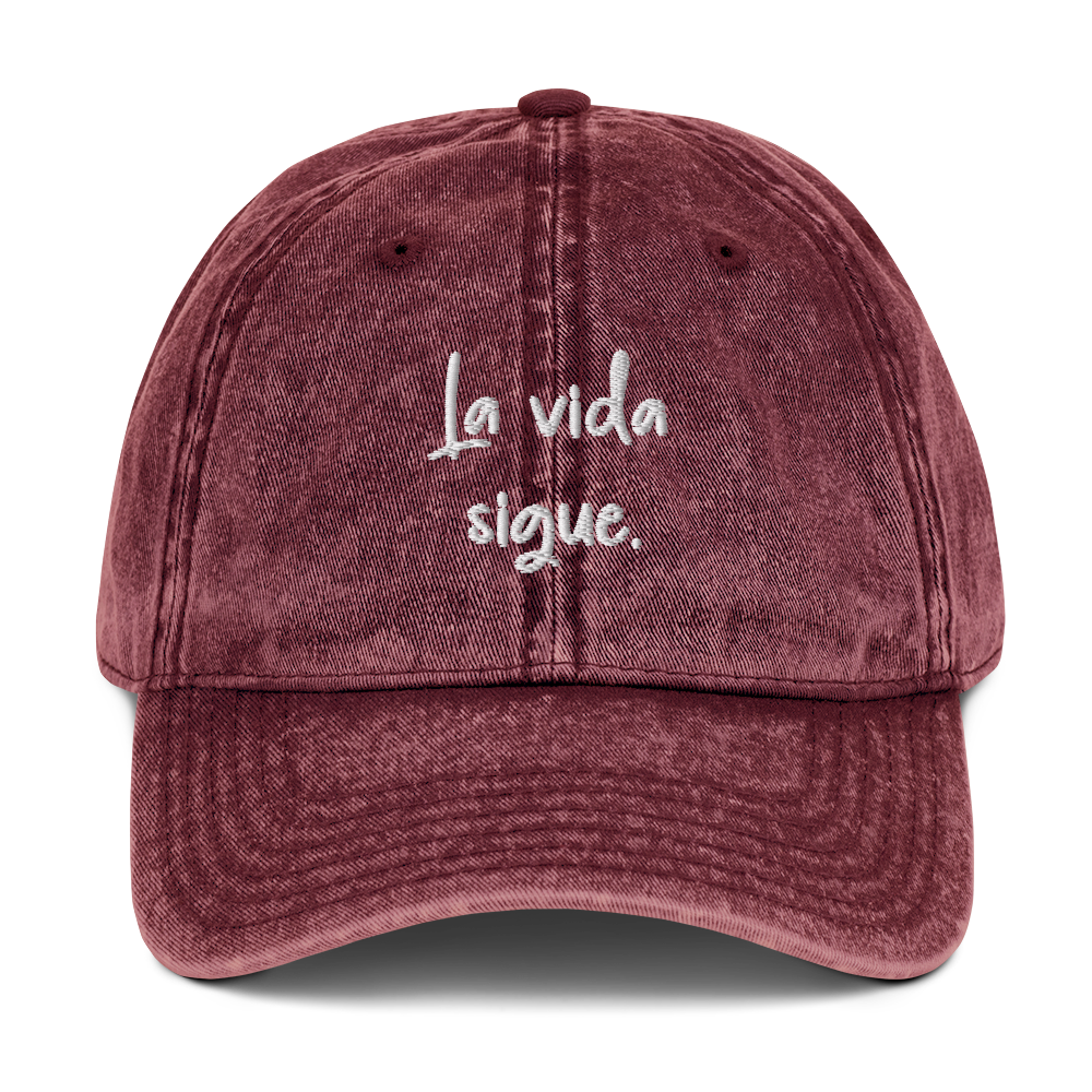 LA ViDA SiGUE (SEMiCOLON) Baseball Cap