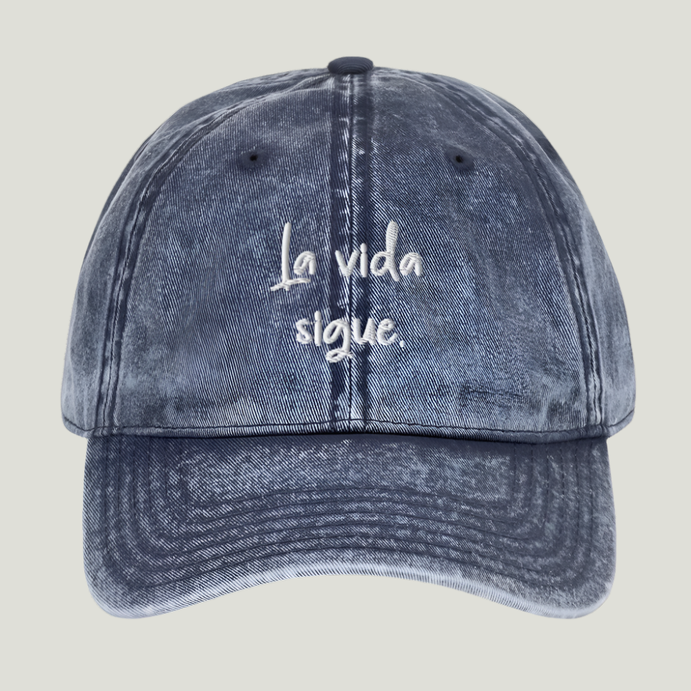 LA ViDA SiGUE (SEMiCOLON) Baseball Cap