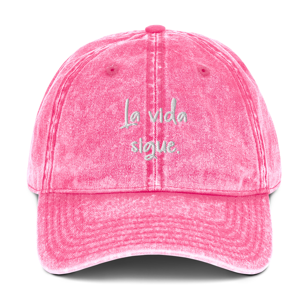LA ViDA SiGUE (SEMiCOLON) Baseball Cap