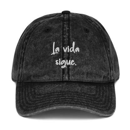 LA ViDA SiGUE (SEMiCOLON) Baseball Cap