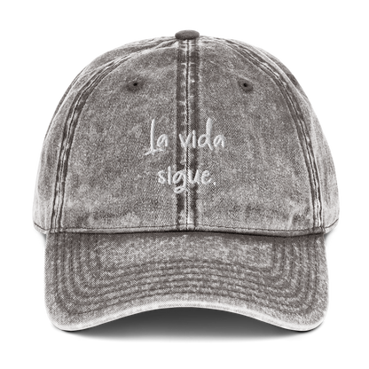 LA ViDA SiGUE (SEMiCOLON) Baseball Cap