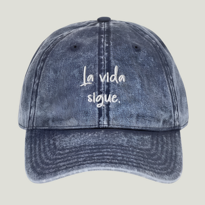 LA ViDA SiGUE (SEMiCOLON) Baseball Cap