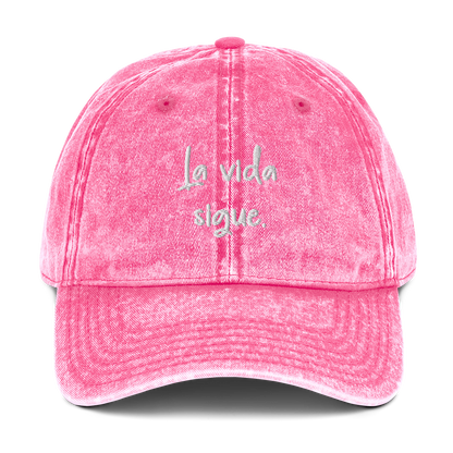 LA ViDA SiGUE (SEMiCOLON) Baseball Cap