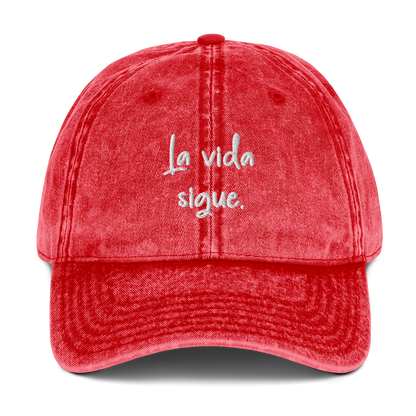 LA ViDA SiGUE (SEMiCOLON) Baseball Cap